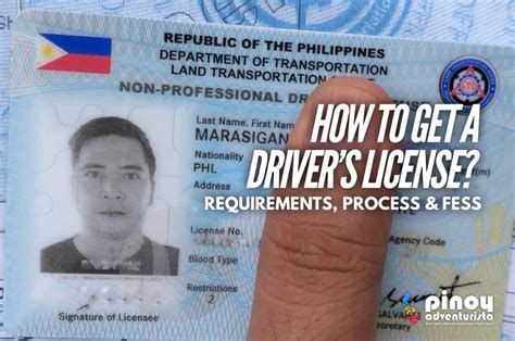 How to Get LTO Driver’s License in the Philippines.